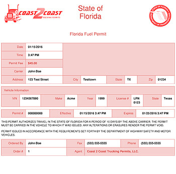 trip and fuel permits online